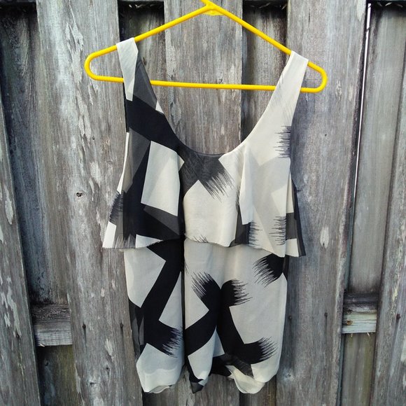 DIANE VON FURSTENBERG ANANAS  Abstract Silk Blouse 8 - Picture 5 of 5